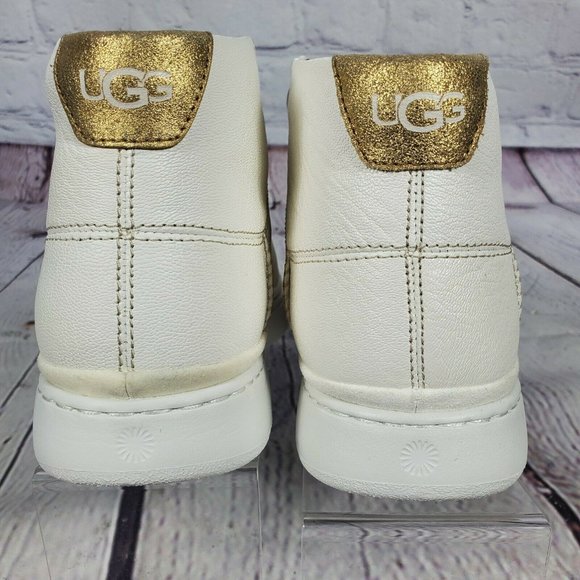 UGG Men's Size 9 Hi Top Lace Up Sneakers - Picture 7 of 8